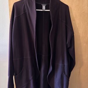 Eddie Bauer Women's Dark Purple Cape Jacket